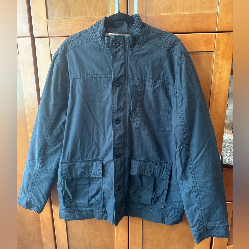 Converse Men's Military Field Jacket - Navy Blue